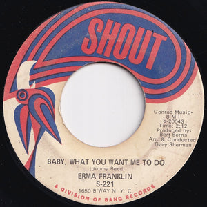 Erma Franklin - Piece Of My Heart / Baby What You Want Me To Do (7 inch Record / Used)
