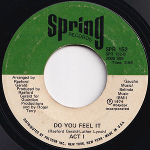Act 1 - Party Hardy People / Do You Feel It (7 inch Record / Used)