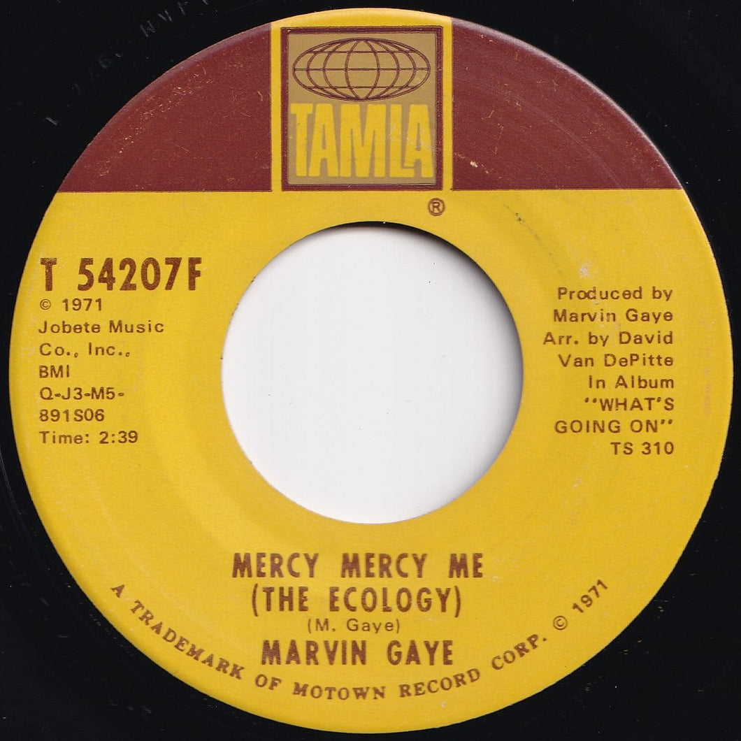 Marvin Gaye - Mercy Mercy Me (The Ecology) / Sad Tomorrows (7 inch Record / Used)