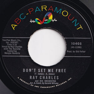 Ray Charles And His Orchestra - Don't Set Me Free / The Brightest Smile In Town (7 inch Record / Used)