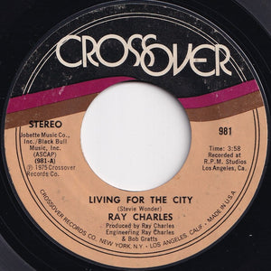 Ray Charles - Living For The City / Then We'll Be Home (7 inch Record / Used)