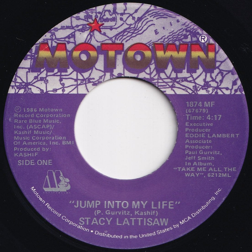 Stacy Lattisaw - Jump Into My Life / Long Shot (7 inch Record / Used)