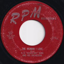 画像をギャラリービューアに読み込む, B. B. &quot;Blues Boy&quot; King And His Orchestra - Love You Baby / The Woman I Love (7 inch Record / Used)
