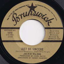 Load image into Gallery viewer, Jackie Wilson - I Don&#39;t Want To Lose You / Just Be Sincere (7 inch Record / Used)
