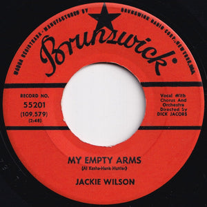 Jackie Wilson - My Empty Arms / The Tear Of The Year (7 inch Record / Used)