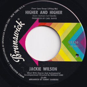 Jackie Wilson - (Your Love Keeps Lifting Me) Higher And Higher / I'm The One To Do It (7 inch Record / Used)