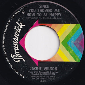 Jackie Wilson - Since You Showed Me How To Be Happy / The Who Who Song (7 inch Record / Used)