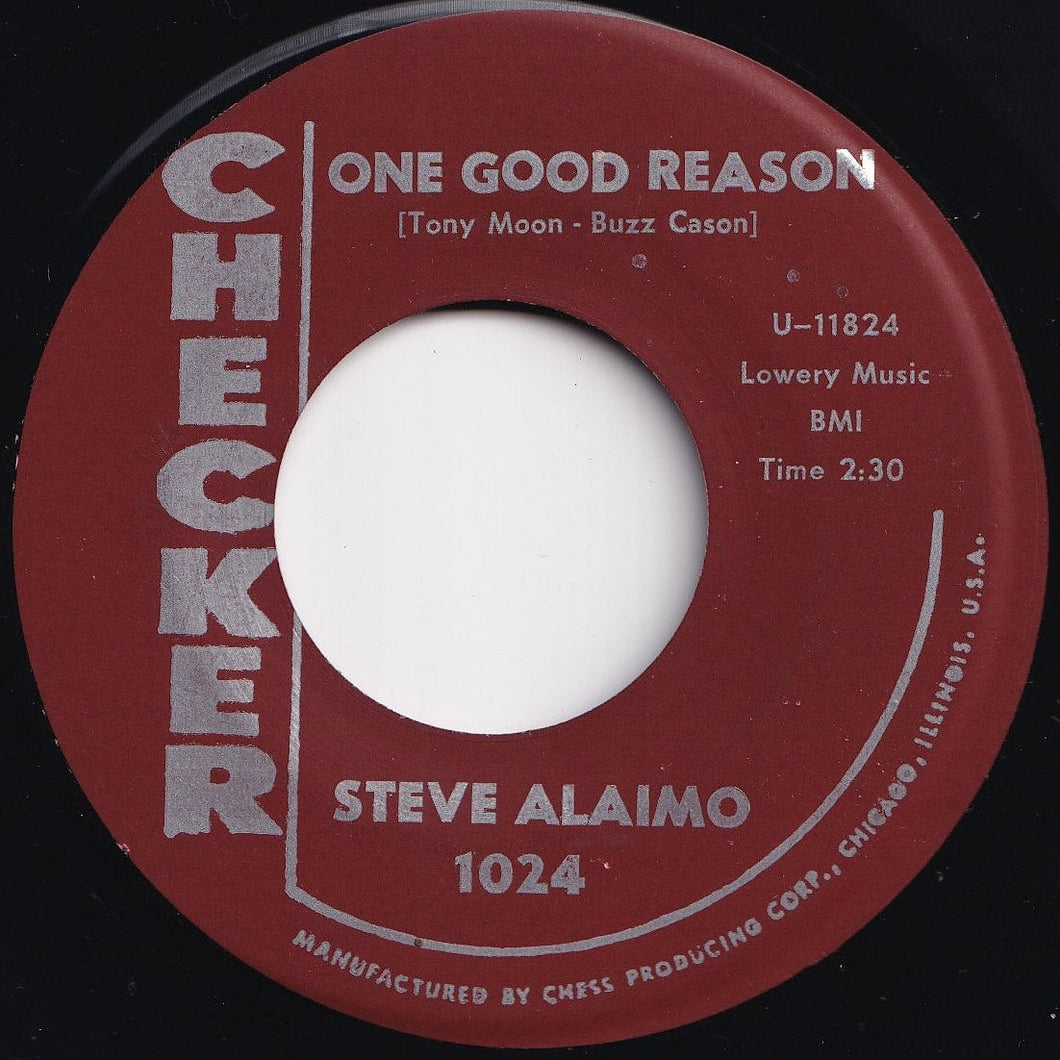 Steve Alaimo - Cry Myself To Sleep / One Good Reason (7 inch Record / Used)