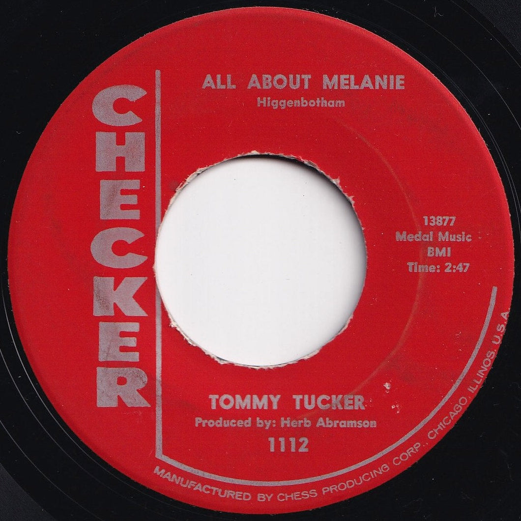 Tommy Tucker - All About Melanie / Alimony (7 inch Record / Used)