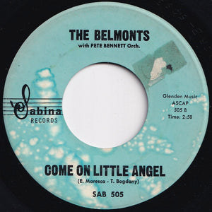 Belmonts - How About Me / Come On Little Angel (7 inch Record / Used)