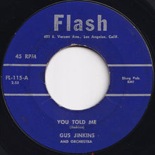 画像をギャラリービューアに読み込む, Gus Jinkins And Orchestra - You Told Me / Tricky (7 inch Record / Used)
