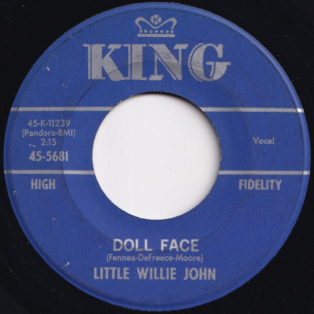 Little Willie John - Doll Face / Big Blue Diamonds (7 inch Record / Used)