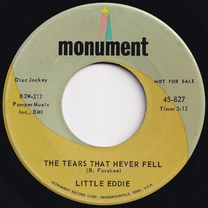 Little Eddie - The Tears That Never Fell / Cozy Inn (7 inch Record / Used)