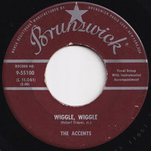 Load image into Gallery viewer, Accents - Wiggle, Wiggle / Dreamin&#39; And Schemin&#39; (7 inch Record / Used)

