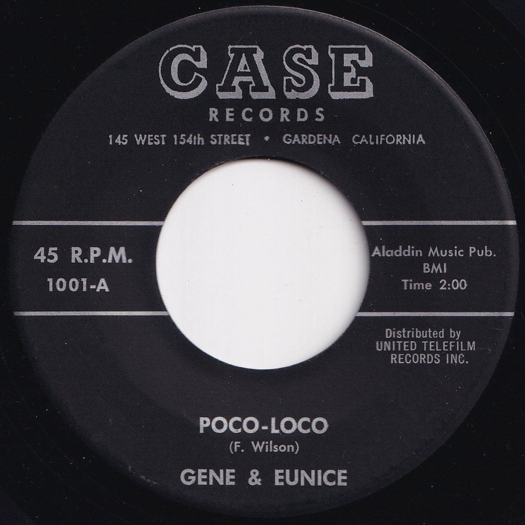 Gene & Eunice - Poco-Loco / Go-On Kokomo (7 inch Record / Used)