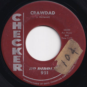 Bo Diddley - Walkin' And Talkin' / Crawdad (7 inch Record / Used)