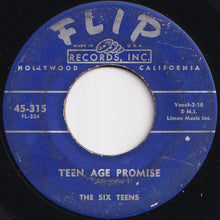 画像をギャラリービューアに読み込む, Six Teens - A Casual Look / Teen Age Promise (7 inch Record / Used)
