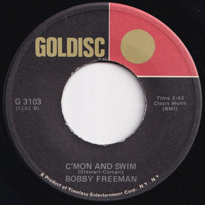 Jackie Lee / Bobby Freeman - The Duck / C'Mon And Swim (7 inch Record / Used)