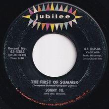 画像をギャラリービューアに読み込む, Sonny Til And The Orioles - Come On Home / The First Of Summer (7 inch Record / Used)
