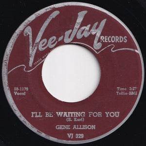 Gene Allison - Let There Be Women / I'll Be Waiting For You (7 inch Record / Used)