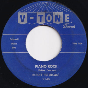 Bobby Peterson - Irresistable You / Piano Rock (7 inch Record / Used)