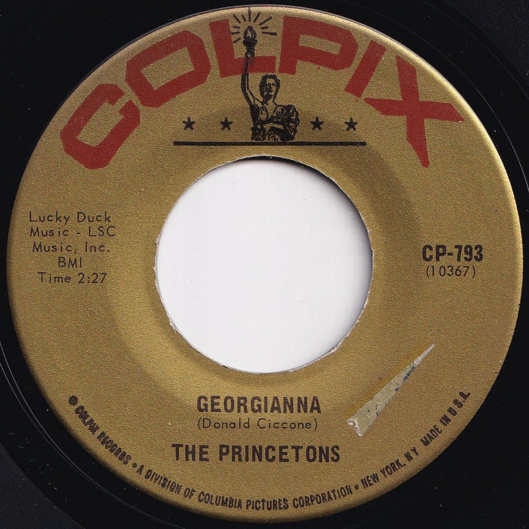 Princetons - Georgianna / Killer Joe (7 inch Record / Used)