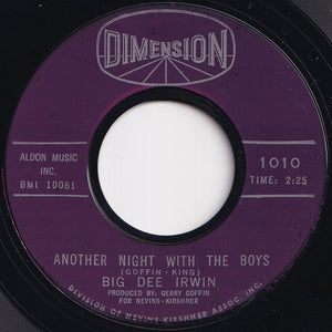 Big Dee Irwin - Swinging On A Star / Another Night With The Boys (7 inch Record / Used)