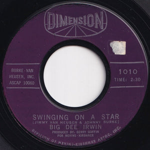 Big Dee Irwin - Swinging On A Star / Another Night With The Boys (7 inch Record / Used)