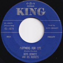 Load image into Gallery viewer, Boyd Bennett And His Rockets - Right Around The Corner / Partners For Life (7 inch Record / Used)

