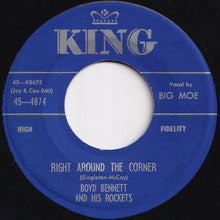画像をギャラリービューアに読み込む, Boyd Bennett And His Rockets - Right Around The Corner / Partners For Life (7 inch Record / Used)
