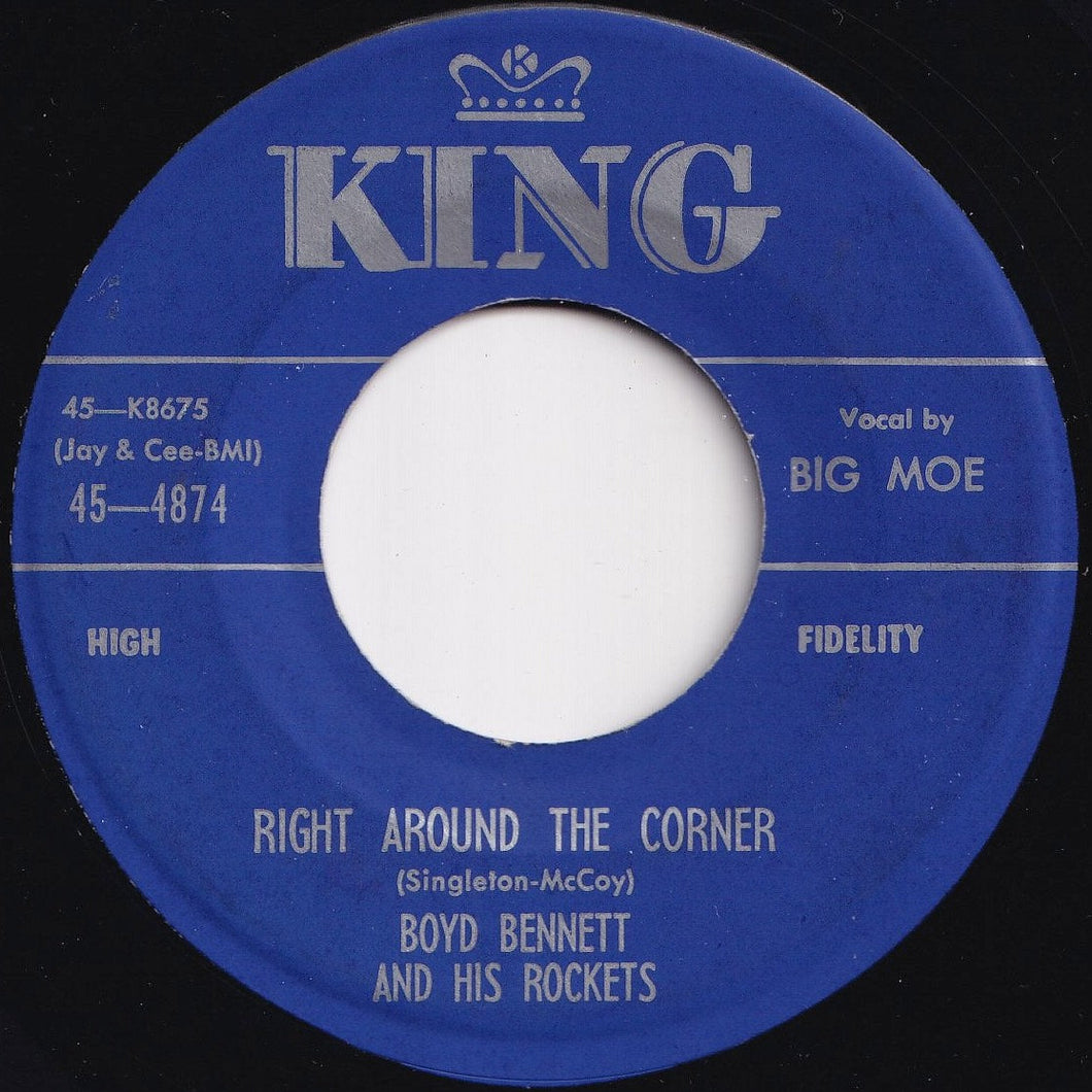 Boyd Bennett And His Rockets - Right Around The Corner / Partners For Life (7 inch Record / Used)