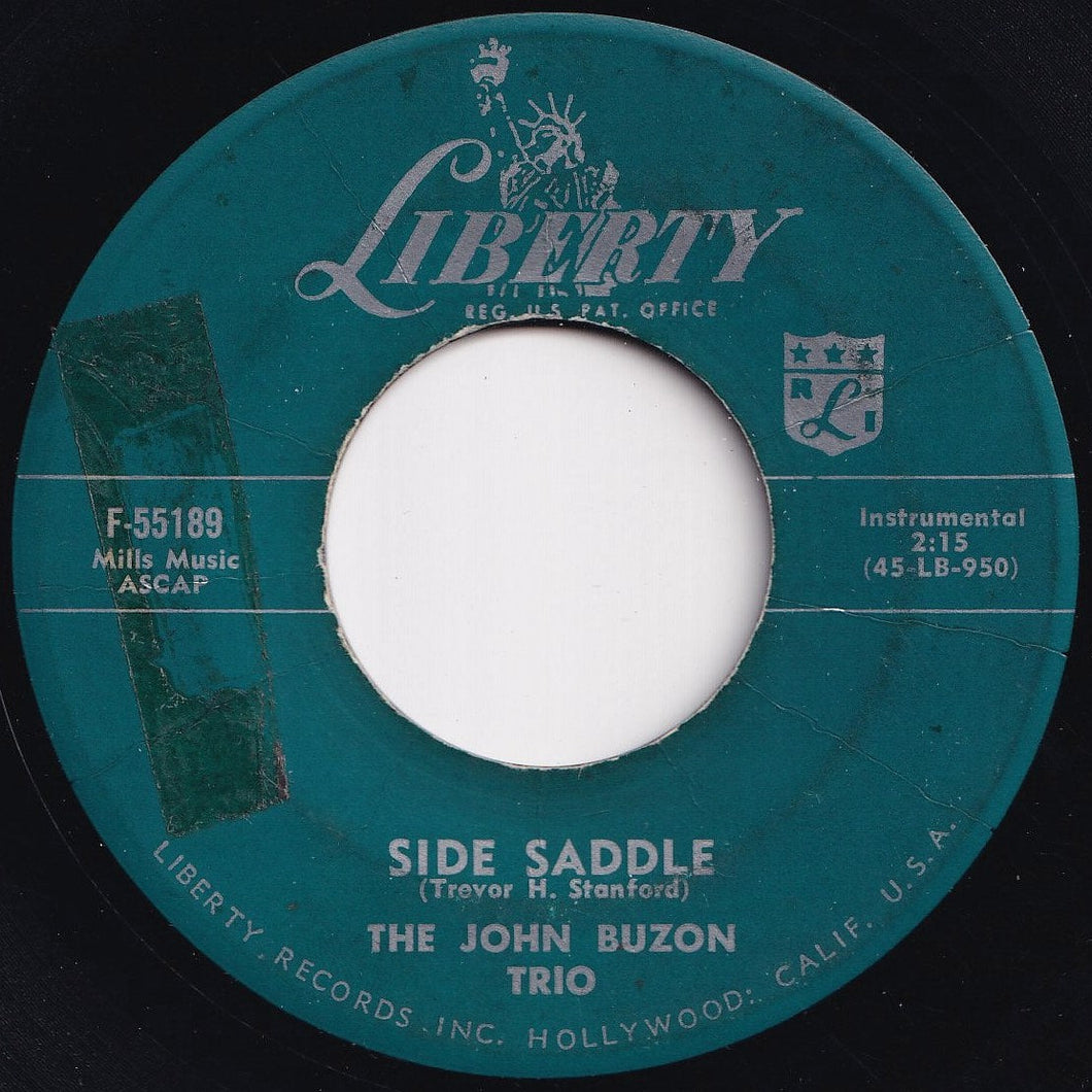 John Buzon Trio - Side Saddle / Lizette (7 inch Record / Used)