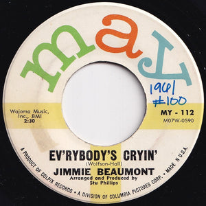 Jimmie Beaumont - Ev'rybody's Cryin' / Camera (7 inch Record / Used)