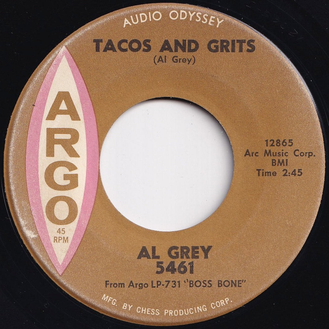 Al Grey - Tacos And Grits / Smile (7 inch Record / Used)