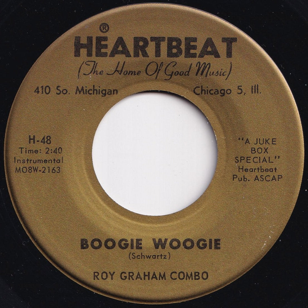 Roy Graham Combo - Boogie Woogie / Stormy Weather (7 inch Record / Used)