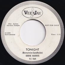 画像をギャラリービューアに読み込む, Eddie Harris - Tonight / Be My Love (7 inch Record / Used)

