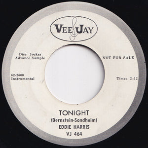 Eddie Harris - Tonight / Be My Love (7 inch Record / Used)