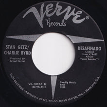 Charger l&#39;image dans la galerie, Stan Getz - Theme From Dr. Kildare (Three Stars Will Shine Tonight) / Desafinado (7 inch Record / Used)

