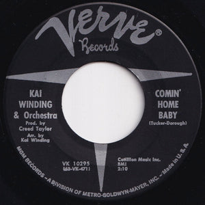 Kai Winding & Orchestra - More / Comin' Home Baby (7 inch Record / Used)