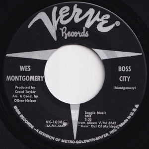 Wes Montgomery - Goin' Out Of My Head / Boss City (7 inch Record / Used)