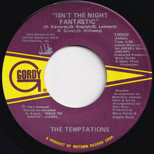 画像をギャラリービューアに読み込む, Temptations - Treat Her Like A Lady / Isn&#39;t The Night Fantastic (7 inch Record / Used)

