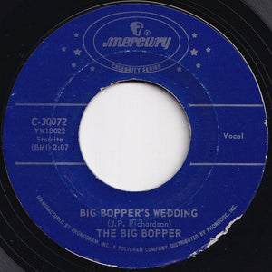 Big Bopper - Chantilly Lace / Big Bopper's Wedding (7 inch Record / Used)