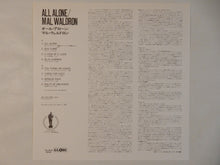 画像をギャラリービューアに読み込む, Mal Waldron - All Alone (LP-Vinyl Record/Used)
