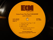 画像をギャラリービューアに読み込む, Gary Peacock - Voice From The Past - PARADIGM (LP-Vinyl Record/Used)
