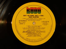 画像をギャラリービューアに読み込む, Hank Crawford - Don&#39;t You Worry &#39;Bout A Thing (LP-Vinyl Record/Used)
