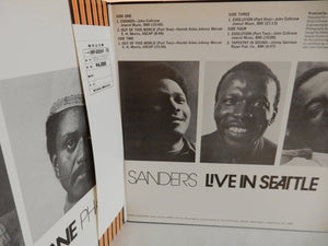John Coltrane, Pharoah Sanders - Live In Seattle (2LP-Vinyl Record/Used)