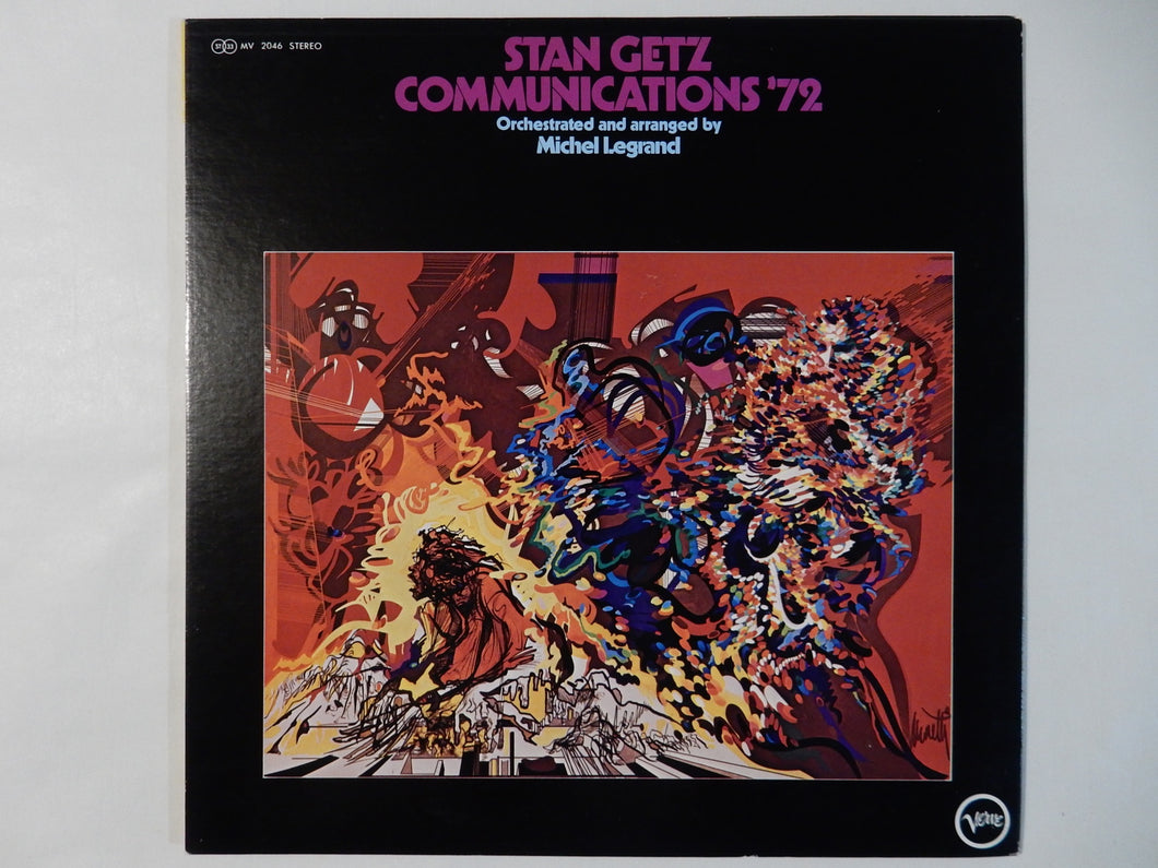 Stan Getz - Communications '72 (Gatefold LP-Vinyl Record/Used)