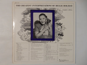 Billie Holiday - The Greatest Interpretations Of Billie Holiday - Complete Edition (2LP-Vinyl Record/Used)