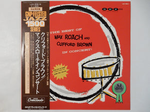 Max Roach, Clifford Brown - The Best Of Max Roach And Clifford Brown In Concert! (LP-Vinyl Record/Used)