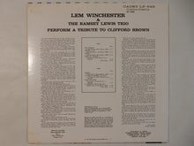 画像をギャラリービューアに読み込む, Lem Winchester - Perform A Tribute To Clifford Brown (LP-Vinyl Record/Used)
